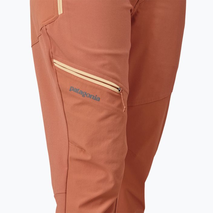 Pantaloni de trekking pentru femei Patagonia Terravia Alpine Pants sienna clay 5