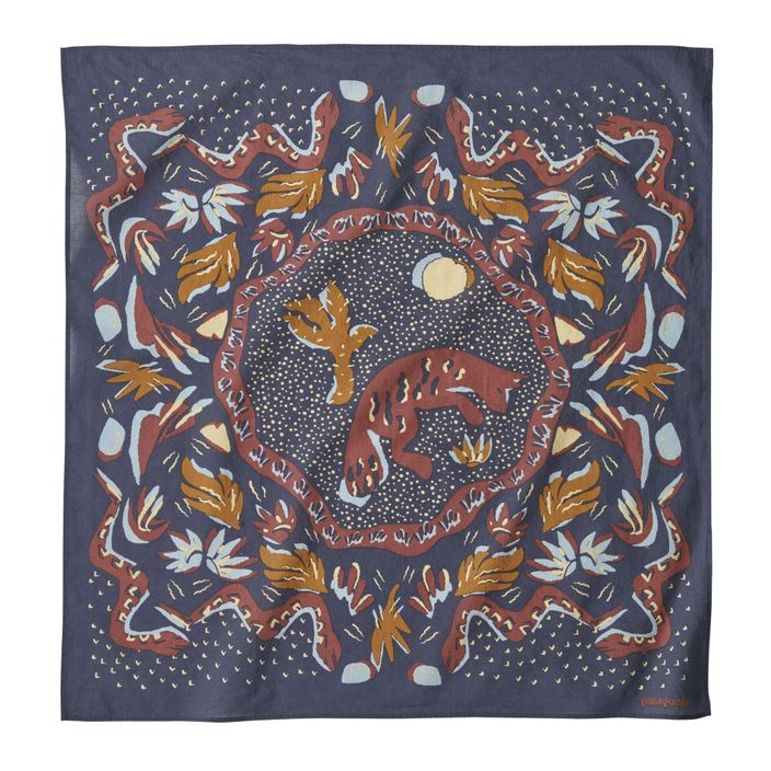 Eșarfă multifuncțională Patagonia Bandana across oceans/smolder blue 2