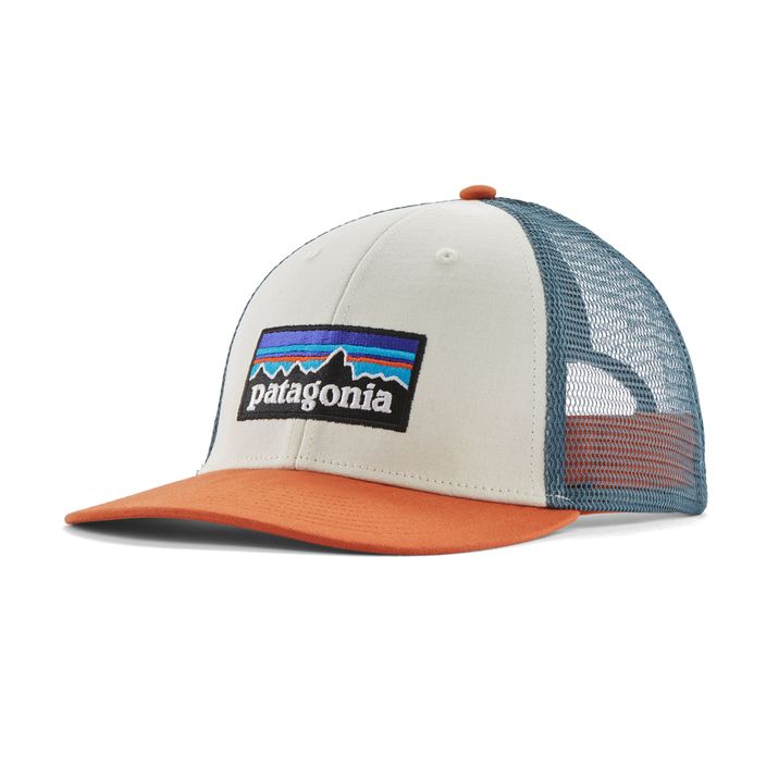 Șapcă Patagonia P-6 Logo LoPro Trucker white w/redtail rust 2