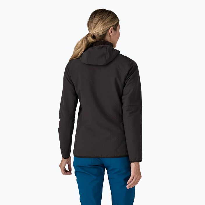 Geacă softshell pentru femei Patagonia R2 CrossStrata Hoody black 2