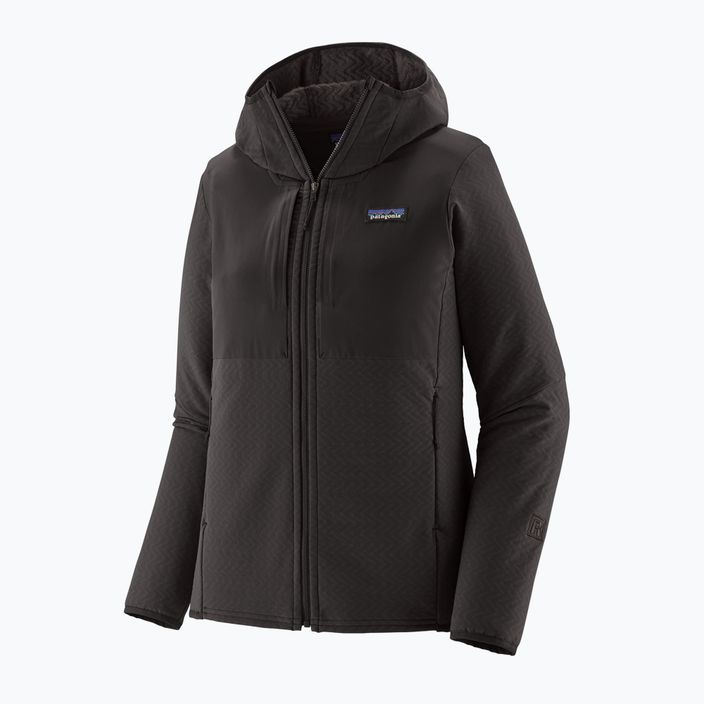 Geacă softshell pentru femei Patagonia R2 CrossStrata Hoody black 3