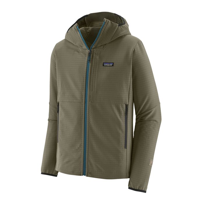 Patagonia bărbați R1 TechFace Hoody bazin verde hanorac 2