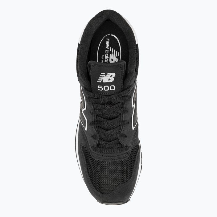 Pantofi New Balance bărbați GM500V2 negru / alb 6