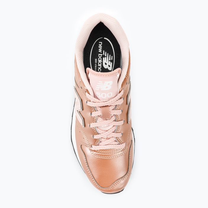 Pantofi New Balance GW500V2 roz metalic pentru femei 6