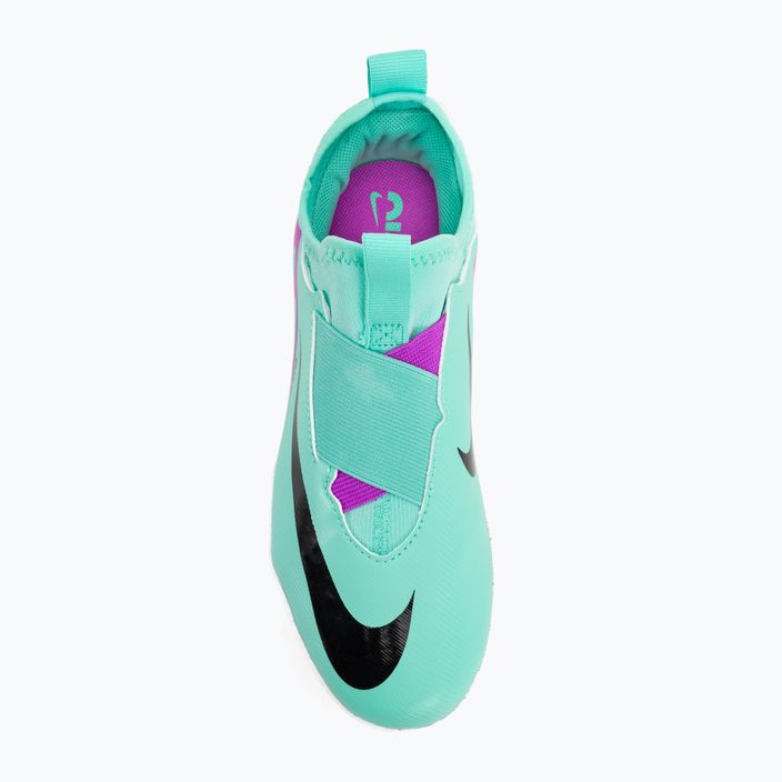 Încălțăminte de fotbal pentru copii Nike Jr Mercurial Vapor 15 Academy TF hyper turquoise/black/ white/fuchsia dream 6