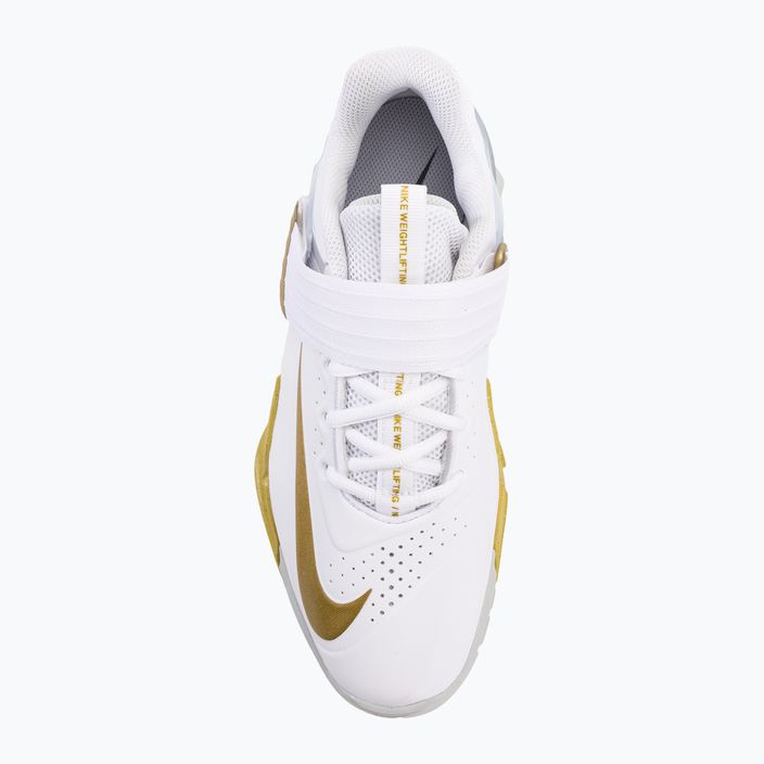 Nike Savaleos alb/negru de fier gri haltere pantofi de haltere 6