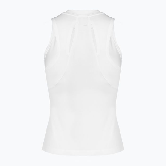 Tricou de tenis pentru femei Nike Court Dri-Fit Advantage Tank alb/negru 2