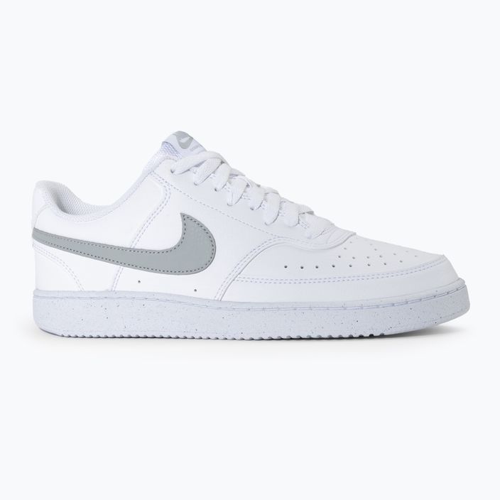 Încălțăminte pentru bărbați Nike Court Vision Low Next Nature white/light smoke grey 3