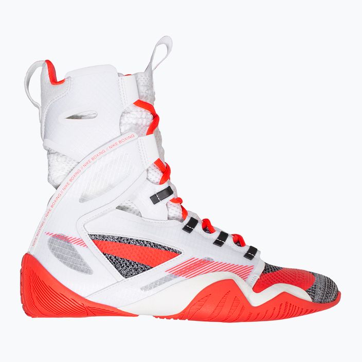 Pantofi de box Nike Hyperko 2 alb / roșu aprins / negru 7