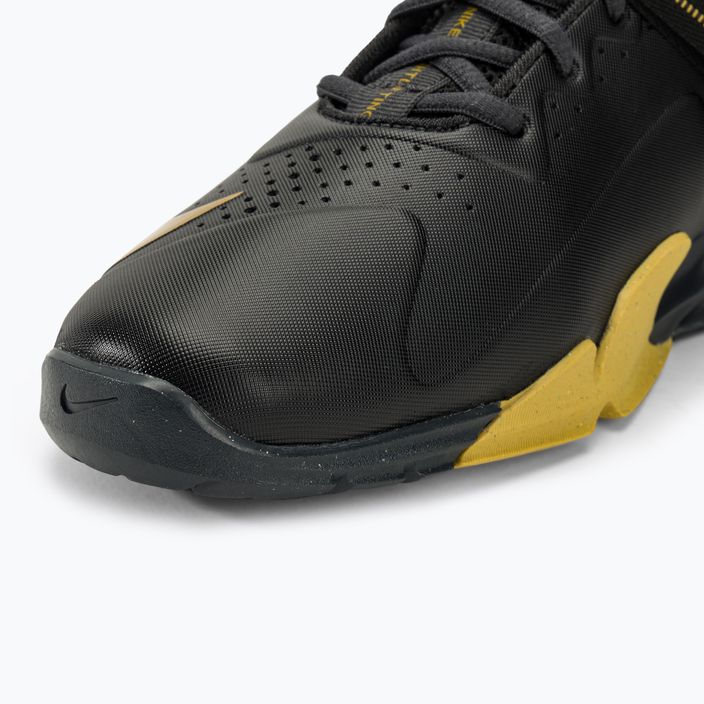 Nike Savaleos negru / met aur antracit antracit infinit aur haltere pantofi de ridicare a greutății 7
