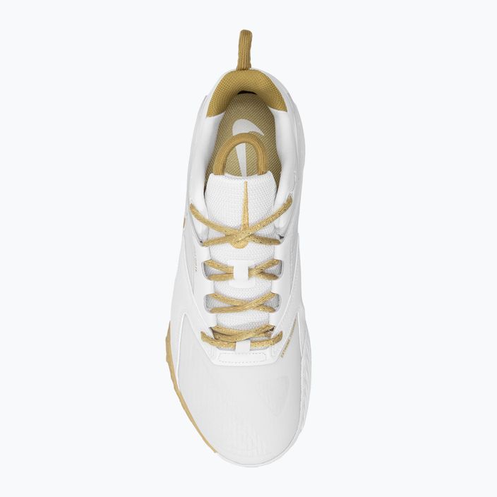 Nike Zoom Hyperace 3 pantofi de volei alb/mtlc gold-photon dust 5
