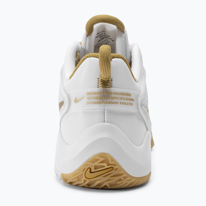 Nike Zoom Hyperace 3 pantofi de volei alb/mtlc gold-photon dust 6