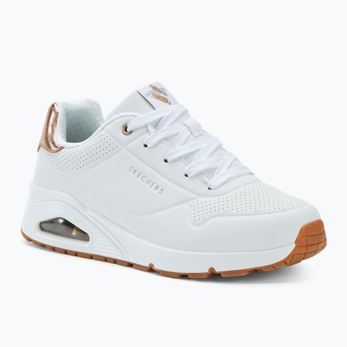 Încălțăminte pentru copii SKECHERS Uno Gen1 Shimmer Away white