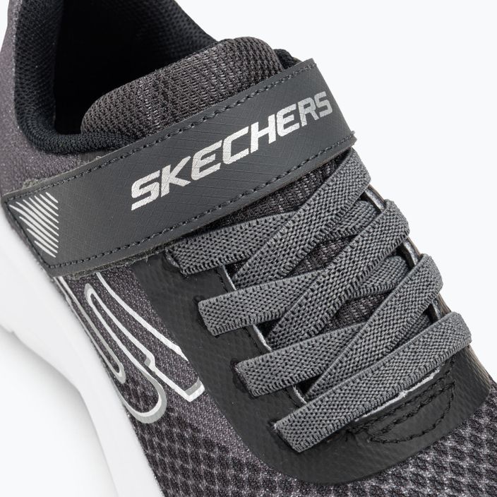 SKECHERS Skech Fast Solar-Squad pantofi de antrenament pentru copii, cărbune/negru 9