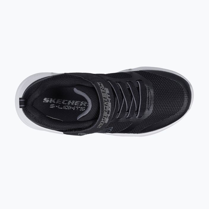SKECHERS pantofi de antrenament pentru copii Skechers Meteor-Lights negru/gri 12