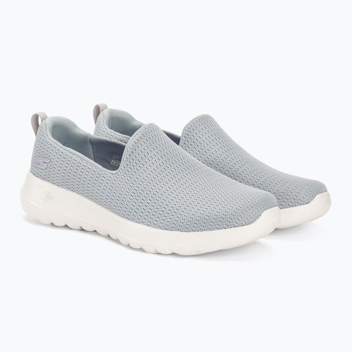 Încălțăminte pentru femei SKECHERS Go Walk Joy Aurora light gray 5