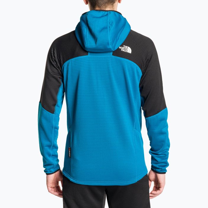 Bluză de trekking pentru bărbați The North Face Stormgap Powergrid arctic blue/black 2