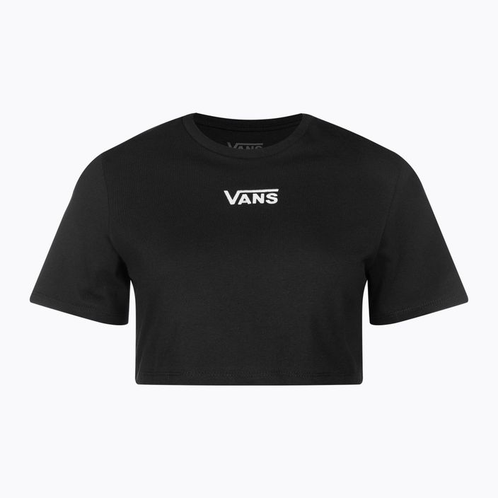 Tricou pentru femei Vans Flying V Crew Crop Ii black
