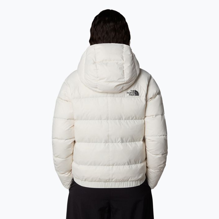 Geacă cu puf pentru femei The North Face Hyalite Down Hoodie white dune 3