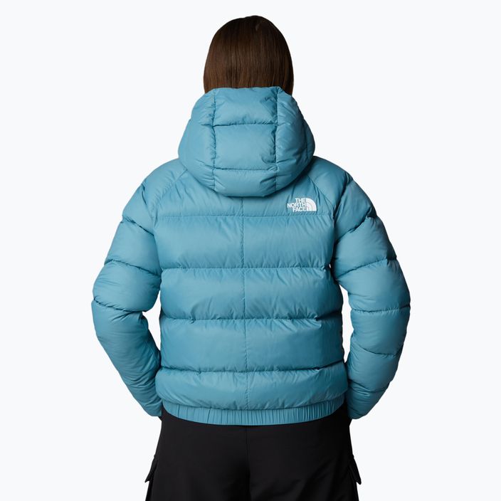 Geacă cu puf pentru femei The North Face Hyalite Down Hoodie algae blue 3