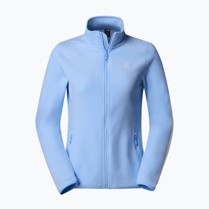 Hanorac pentru femei The North Face 100 Glacier FZ cornflower