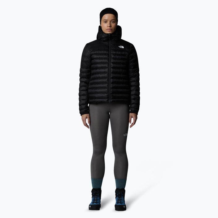 Jachetă de puf pentru femei The North Face Terra Peak Hoodie negru 2