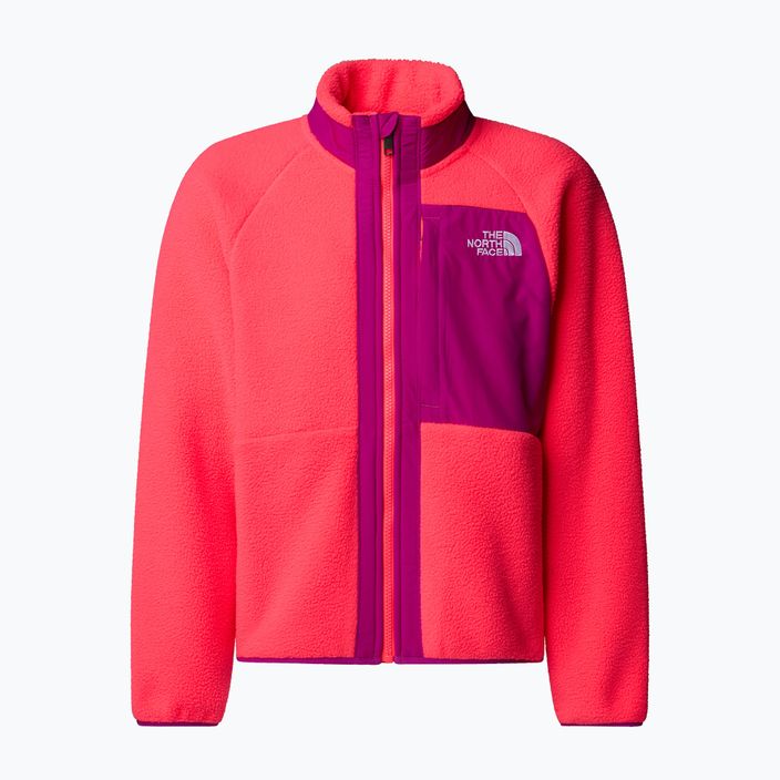 Bluză pentru copii The North Face Yumiori Full Zip radiant poppy