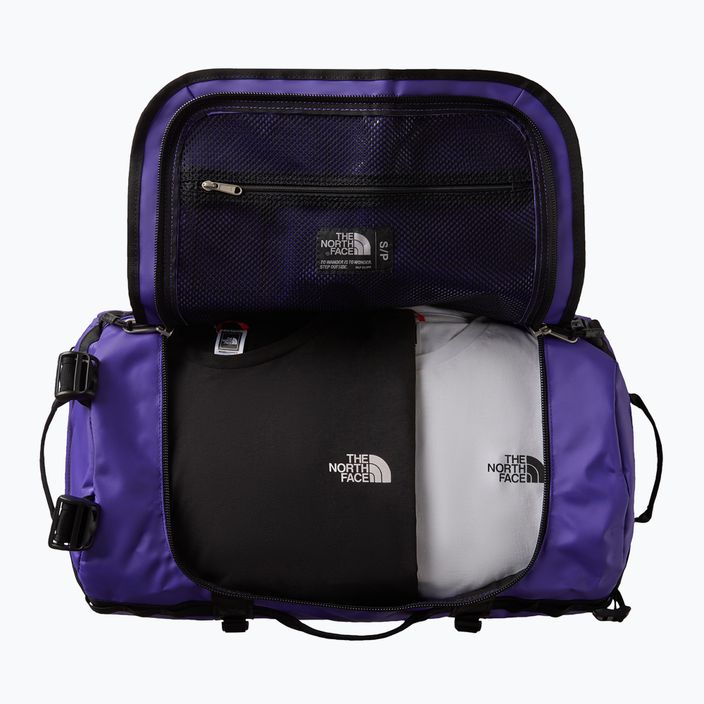 Geantă de voiaj The North Face Base Camp Duffel S 50 l peak purple/black 4