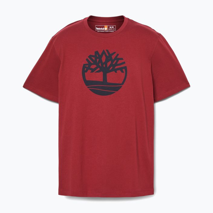 Tricou pentru bărbați Timberland Tree Logo cordovan 5