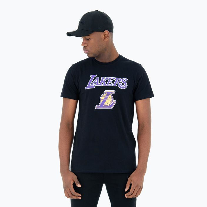 Tricou pentru bărbați New Era NOS NBA Regular Tee Los Angeles Lakers black