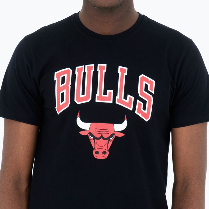 Tricou pentru bărbați New Era NOS NBA Regular Tee Chicago Bulls black 4