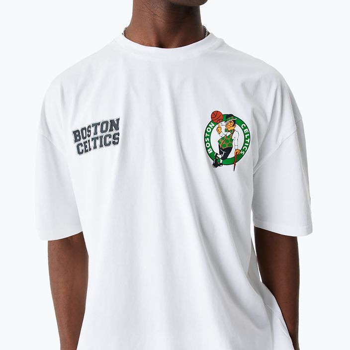 Tricou pentru bărbați New Era NBA Large Graphic BP OS Tee Boston Celtics white 4