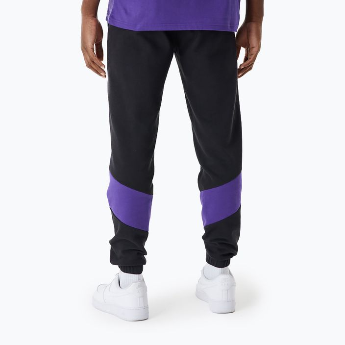 Pantaloni pentru bărbați New Era NBA Color Insert Los Angeles Lakers black 3