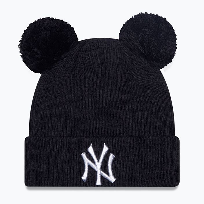 New Era Femeie New York Yankees negru cu logo metalic New York Yankees