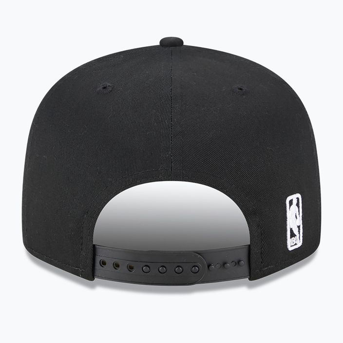 New Era Split Logo 9Fifty New York Knicks șapcă neagră 4