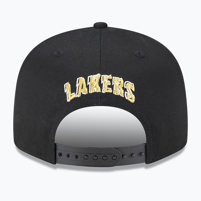 New Era Foil 9Fifty Los Angeles Lakers șapcă negru 4