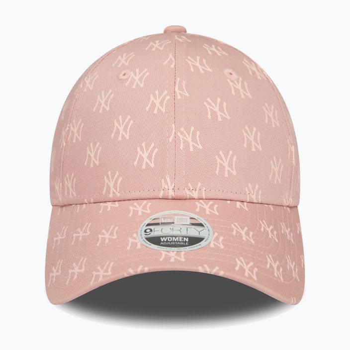 Șapcă pentru femei  New Era Monogram 9Forty New York Yankees pastel pink 2