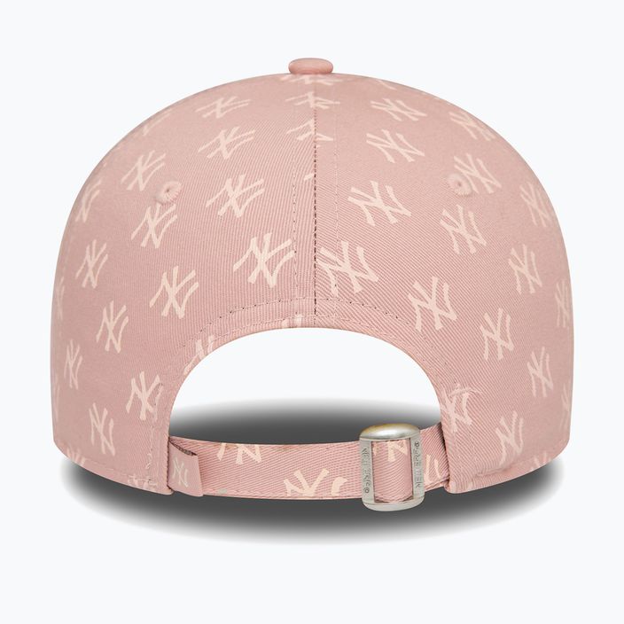 Șapcă pentru femei  New Era Monogram 9Forty New York Yankees pastel pink 4