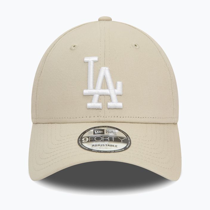 Șapcă pentru bărbați  New Era Side Patch 9Forty Los Angeles Dodgers light beige 2