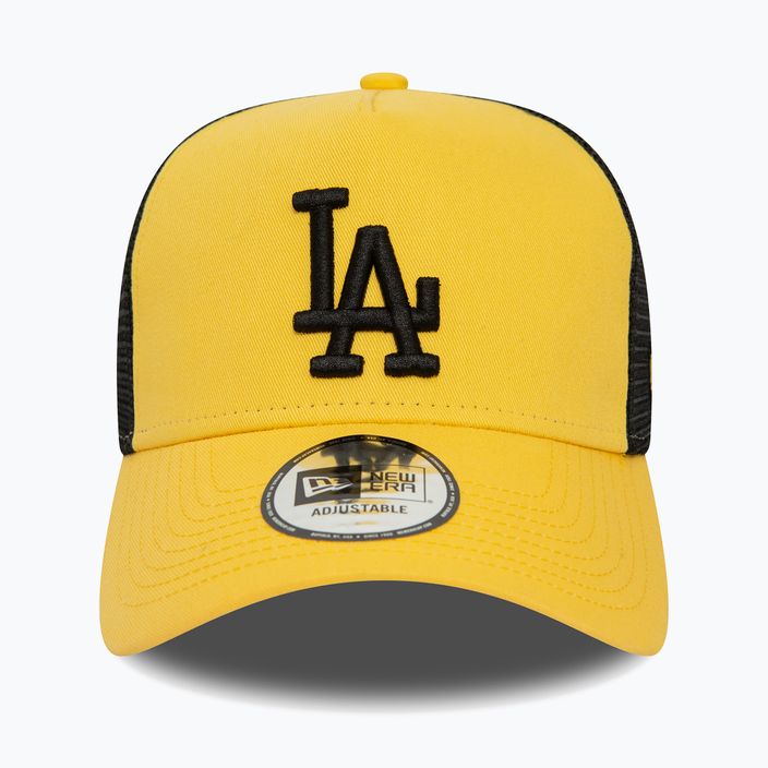 Șapcă pentru bărbați New Era League Essential Trucker Los Angeles Dodgers yellow 2