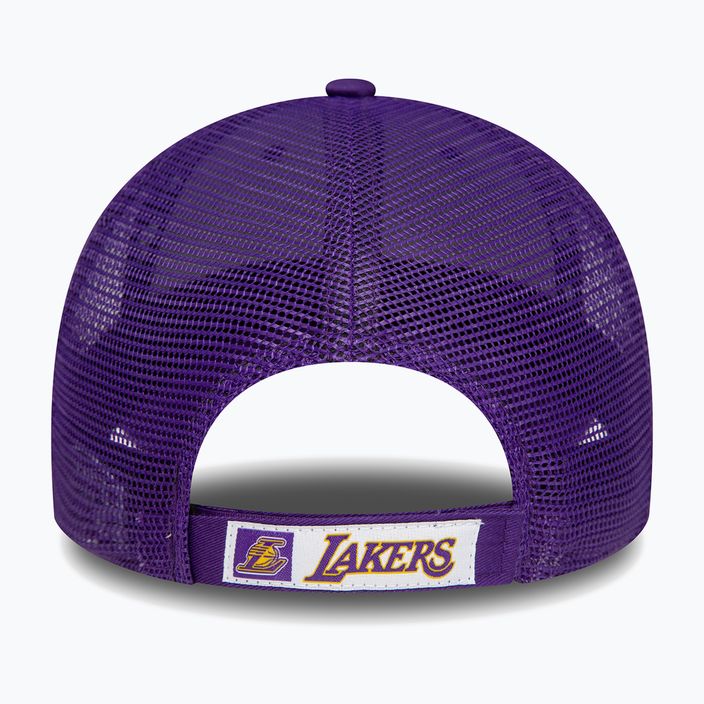 Șapcă pentru bărbați New Era Home Field 9Forty Trucker Los Angeles Lakers purple 4