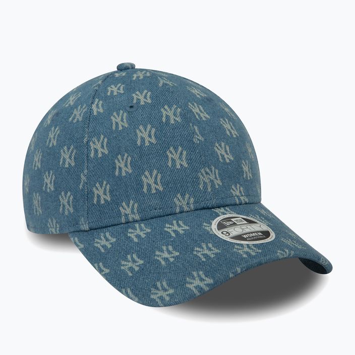 Șapcă pentru femei New Era Denim Mono 9Forty New York Yankees med blue