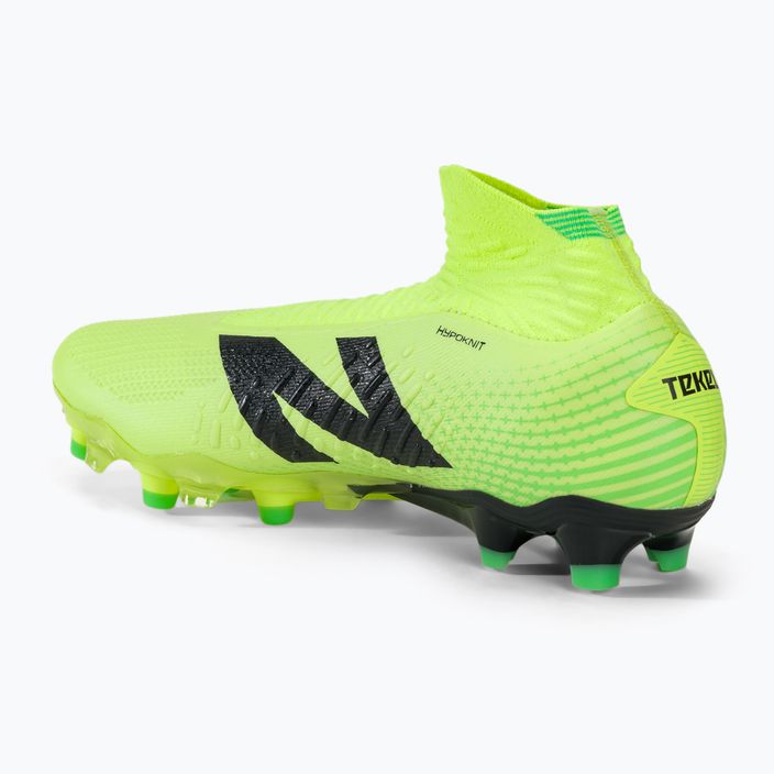 Încălțăminte de fotbal pentru bărbați New Balance Tekela Pro FG V4+ bleached lime glo 3