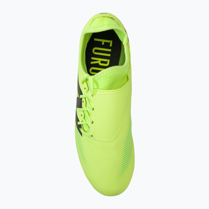 Încălțăminte de fotbal pentru bărbați New Balance Furon Dispatch FG V7+ bleached lime glo 5