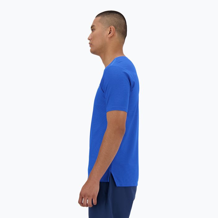 Tricou pentru bărbați New Balance Jacquard blue oasis 2