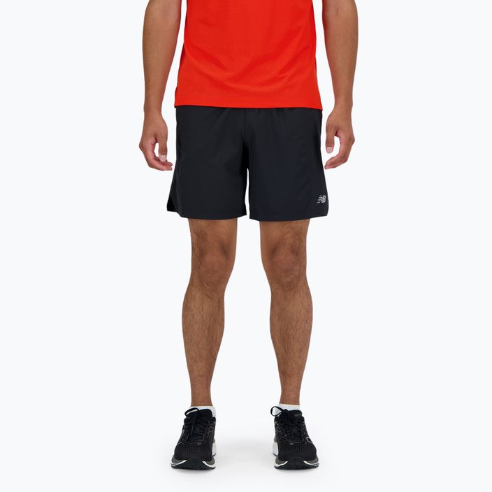Pantaloni scurți de alergare pentru bărbați New Balance RC Seamless 7 Inch black
