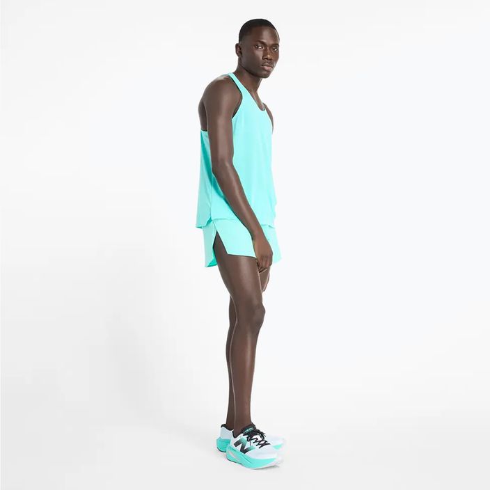 Tank top pentru bărbați  New Balance Singlet Athletics cyber jade 2