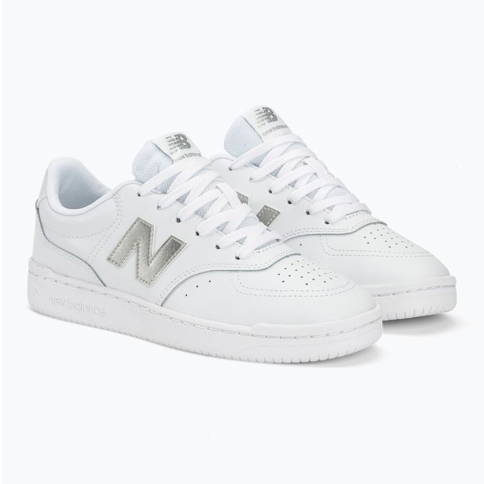 Încălțăminte pentru femei New Balance BBW80 white/silver 4