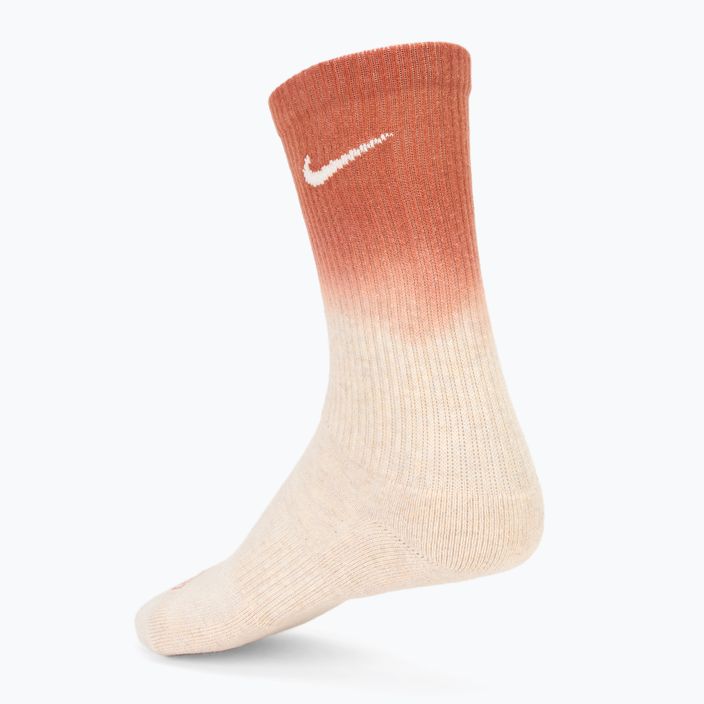 Șosete Nike Everyday Plus 2 perechi multicolor/portocaliu 6