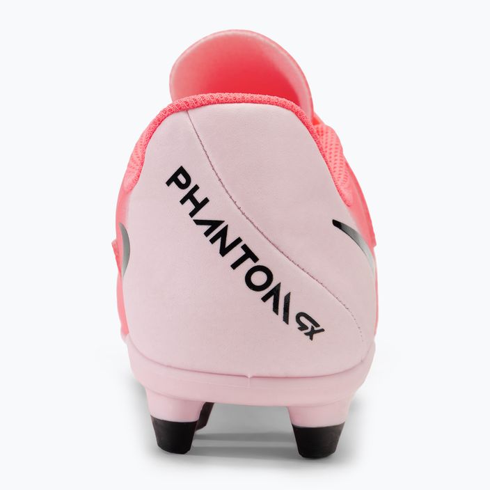 Încălțăminte de fotbal pentru copii Nike Phantom GX II Club FG/MG Junior sunset pulse/black 6